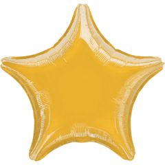 Standard Zvezda Metallic Gold folija balon