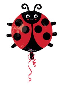 Standard Happy Lady Bug folija balon