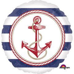 Standard "Anchors Aweigh" folija balon
