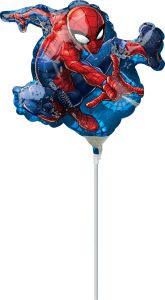 Mini Spider-Man folija balon na palčki 