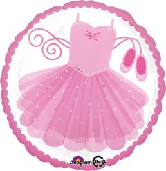 Standard Ballerina Tutu folija balon