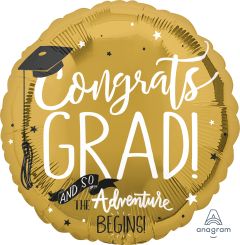 Standard The Adventure Begins folija balon