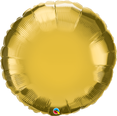 Maxi Okrogli Gold folija balon