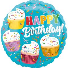 Cupcake Fun folija balon