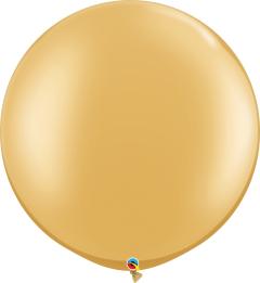 Lateks baloni 75cm Gold 