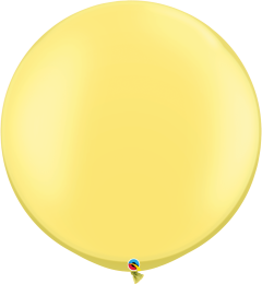 Lateks baloni 75cm Pearl lemon Chiffon