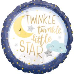 Standard Twinkle Little Star folija balon