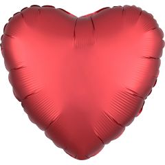 Standard "Silk Lustre Dark Red" folija balon
