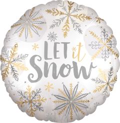 Shining Snow Satin folija balon