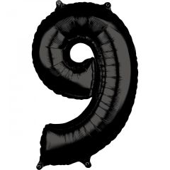 Mid size številka 9 Black