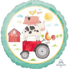 Standard Barnyard Birthday folija balon