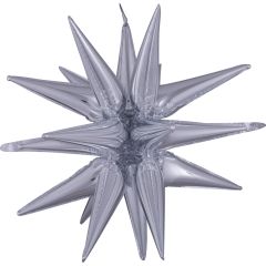 Maxi Magic Star Silver folija balon