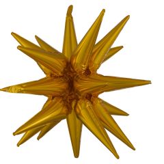 Maxi Magic Star Gold folija balon