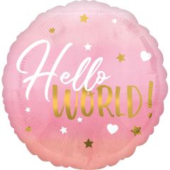 Standard HX Pink Baby Girl folija balon