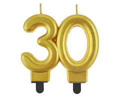 Gold svečka 30