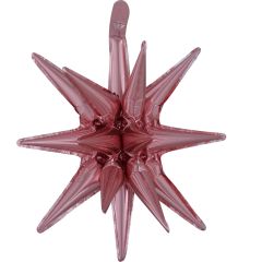 Standard Magic Star Rose Gold folija balon