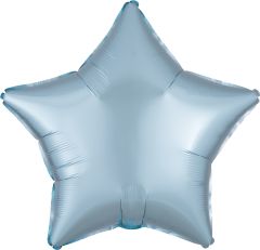 Standard zvezda Satin Luxe Pastel Blue folija balon