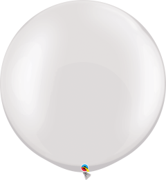 Lateks baloni 75cm Pearl White