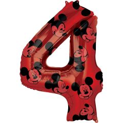 Mid size Mickey Mouse Forever Številka 4 folija balon