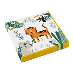 Get Wild serviete 33x33 cm