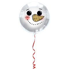 Standard Snowman head folija balon