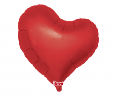 Ibrex "Sweet" Srce Metallic Rubby Red folija balon