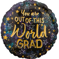 Out of This World Grad folija balon
