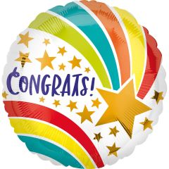 Congrats Shooting Star folija balon