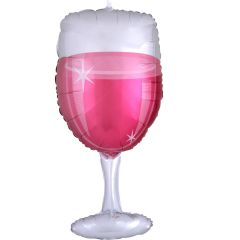 Maxi Rose Glass folija balon