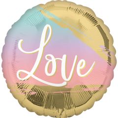 Standard Sunset Love folija balon