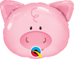 Mini Playful Pig folija balon na palčki