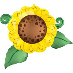 Maxi Satin Infused Sunflower folija balon