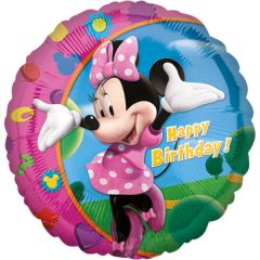 Standard Minnie Happy Birthday folija balon