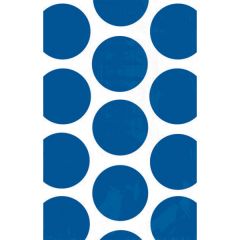 Polka Dot Bright Royal Blue darilna vrečka