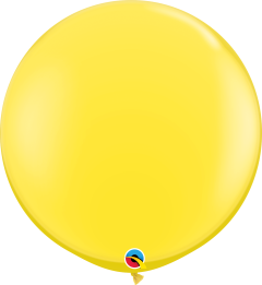 Lateks baloni 90cm Yellow