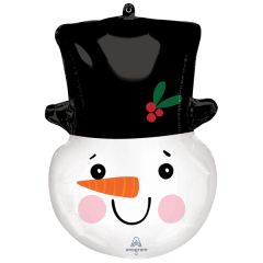 Supershape Smile Snowman folija balon