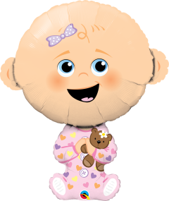 Maxi Baby Girl folija balon