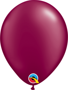 Lateks baloni 13cm Pearl Burgundy