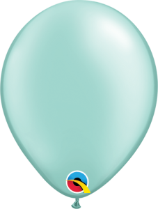 Lateks baloni 13cm Pearl Mint Green