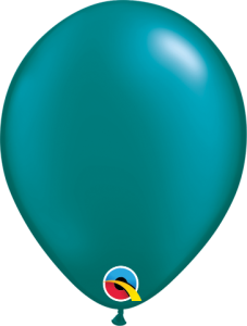 Lateks baloni 13cm Pearl Teal