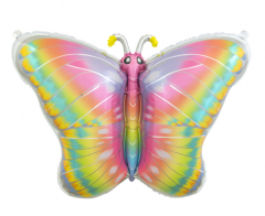 Maxi Pastel Butterfly folija balon