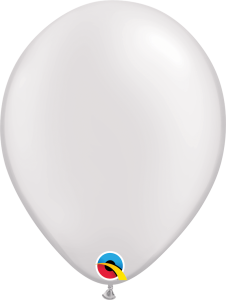 Latex baloni 28cm Pearl White