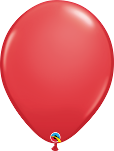 Lateks baloni 40cm Red