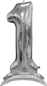 Samostoječa Številka br 1 Silver
