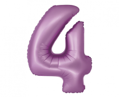 Folija balon Smart številka 4 Lavander