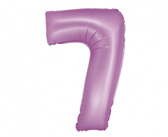 Folija balon Smart številka 7 Lavander