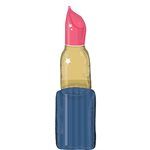 Maxi Party Lipstick Tube folija balon
