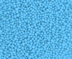 Decorative styrofoam balls Light Pastel Blue