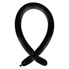 Lateks baloni 260 Fashion Jet Black   