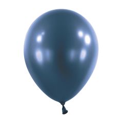 Latex baloni 13cm Metallic Navy Flag Blue 